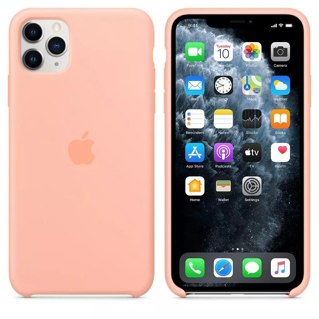 Чехол для моб. телефона Apple iPhone 11 Pro Silicone Case - Grapefruit (MY1E2ZM/A) - 5 Чехол для моб. телефона Apple iPhone 11 Pro Silicone Case - Grapefruit (MY1E2ZM/A) - 5