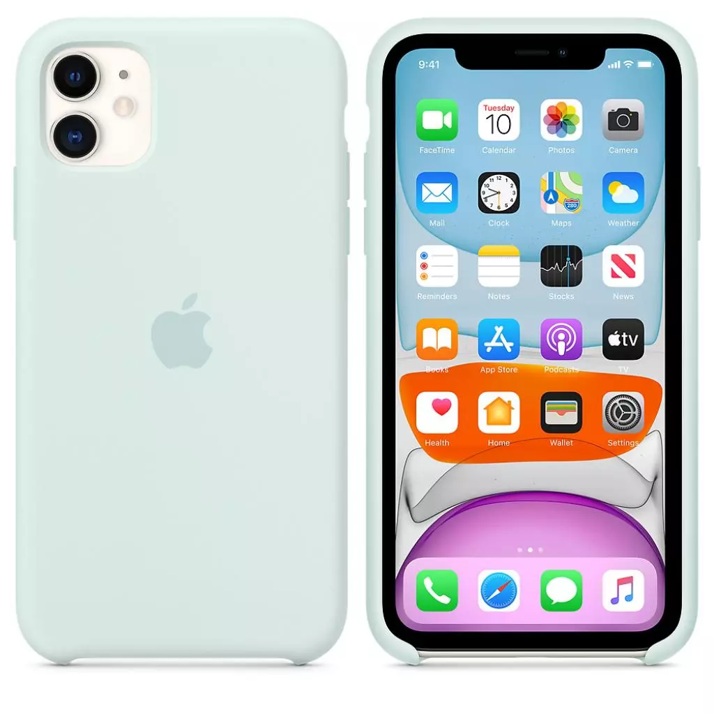 Чехол для моб. телефона Apple iPhone 11 Silicone Case - Seafoam (MY182ZM/A) - 5 Чехол для моб. телефона Apple iPhone 11 Silicone Case - Seafoam (MY182ZM/A) - 5