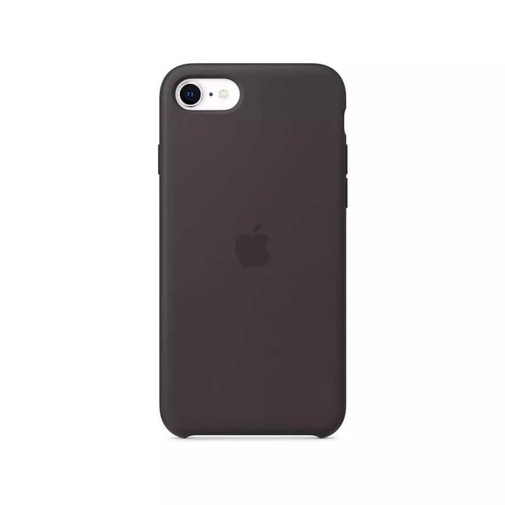 Чехол для моб. телефона Apple iPhone SE Silicone Case - Black (MXYH2ZM/A)