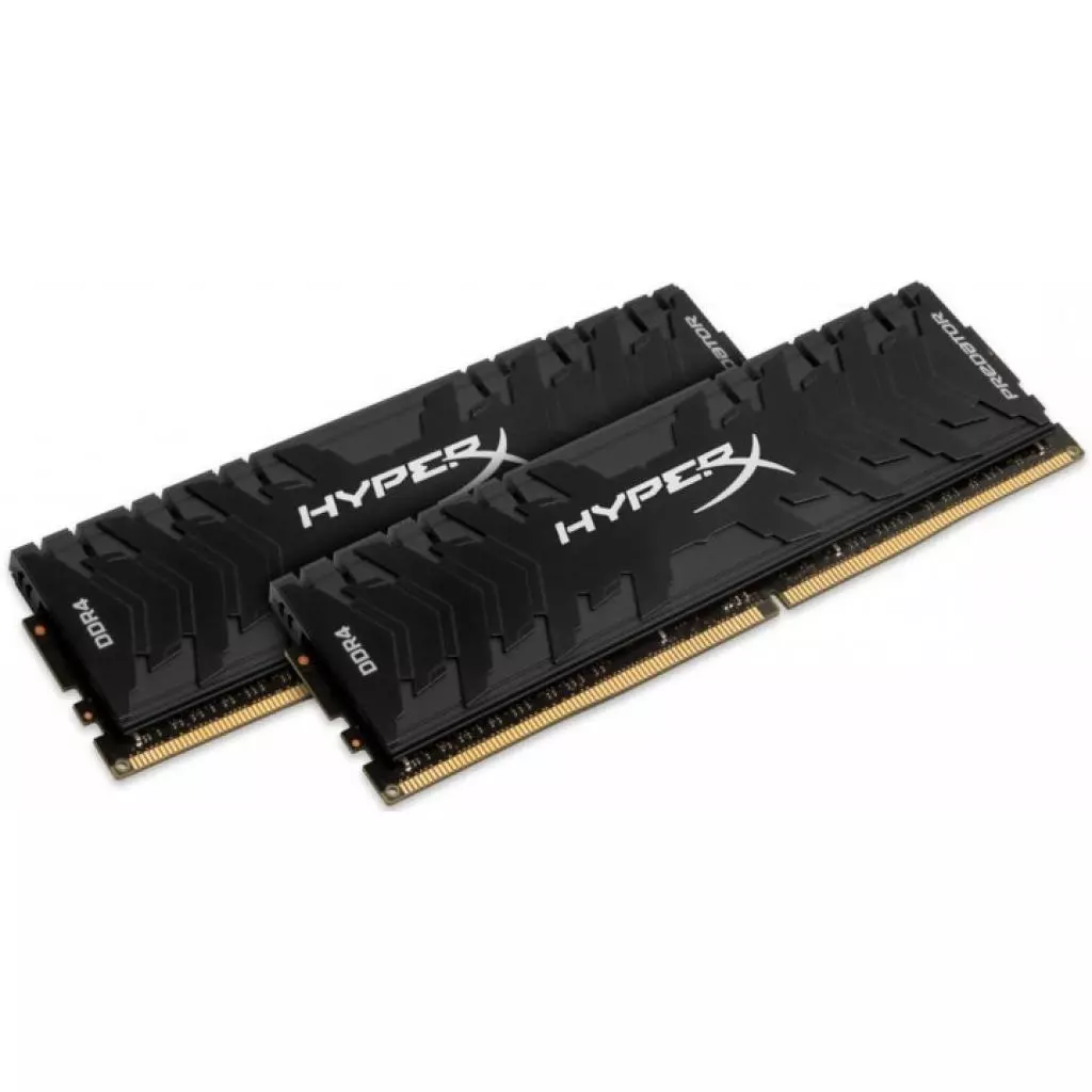 Модуль памяти для компьютера DDR4 16GB (2x8GB) 4800 MHz HyperX Predator Kingston Fury (ex.HyperX) (HX448C19PB3K2/16) - 2 Модуль памяти для компьютера DDR4 16GB (2x8GB) 4800 MHz HyperX Predator Kingston Fury (ex.HyperX) (HX448C19PB3K2/16) - 2