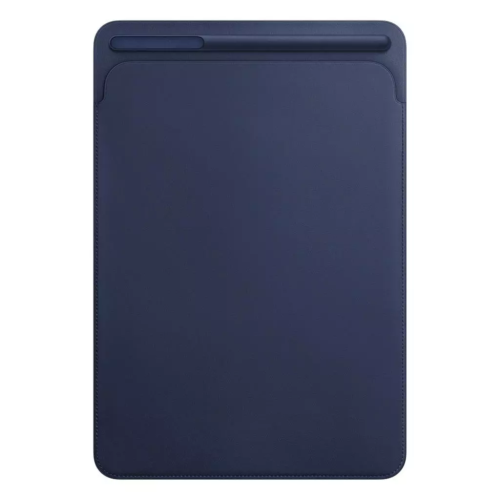 Чехол для планшета Apple Leather Sleeve for 10.5-inch iPad Pro - Midnight Blue (MPU22ZM/A)