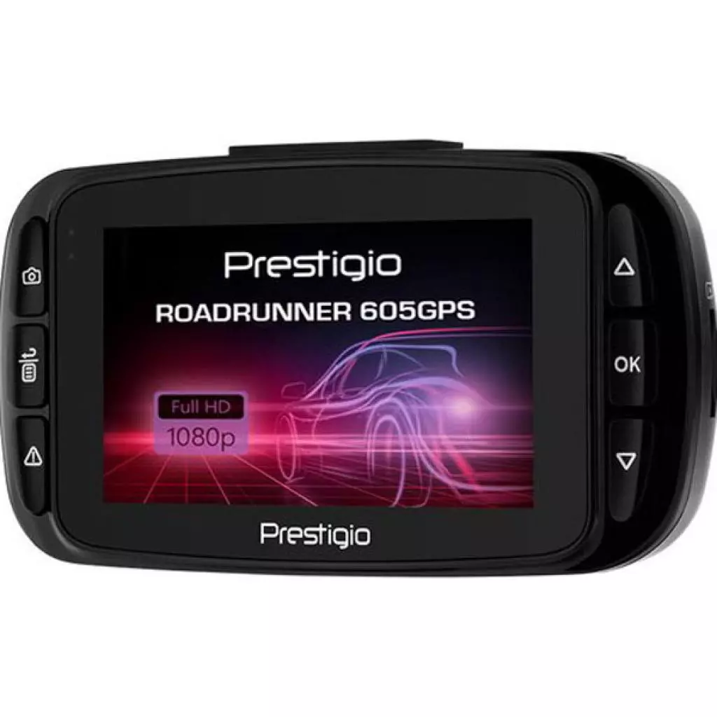 Видеорегистратор Prestigio RoadRunner 605GPS (PCDVRR605GPS) - 1 Видеорегистратор Prestigio RoadRunner 605GPS (PCDVRR605GPS) - 1