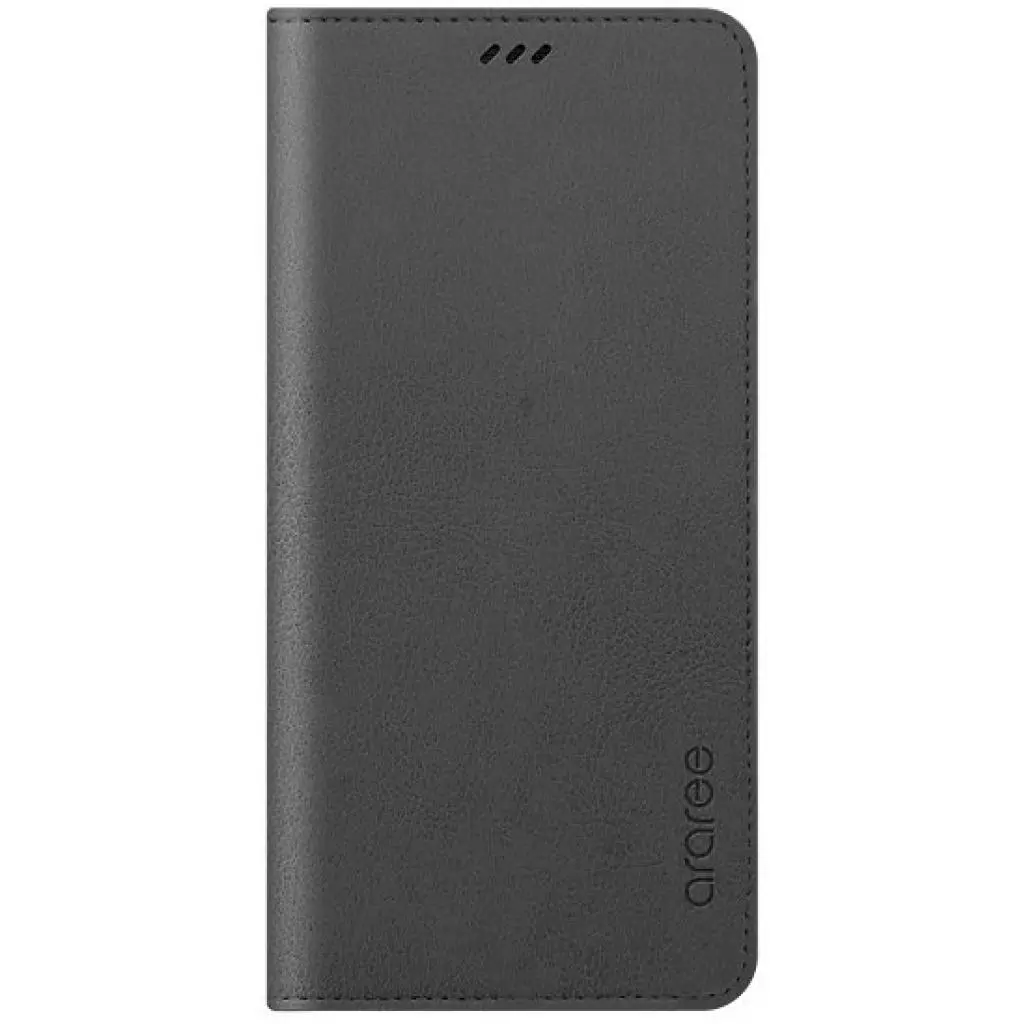 Чехол для моб. телефона Araree Samsung A8+/GP-A730KDCFAAB Flip Wallet (Charc.gr) (GP-A730KDCFAAB)