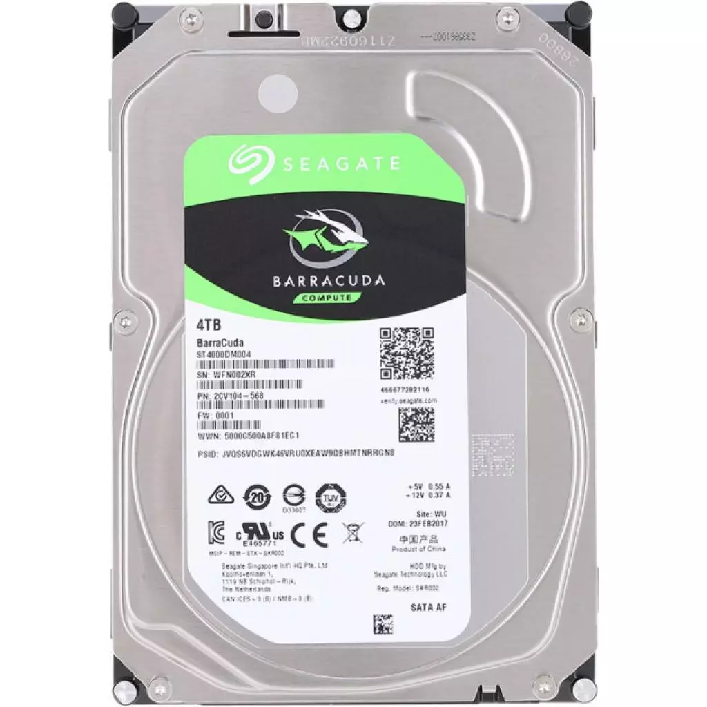 Жесткий диск 3.5" 4TB Seagate (# ST4000DM004-FR #)
