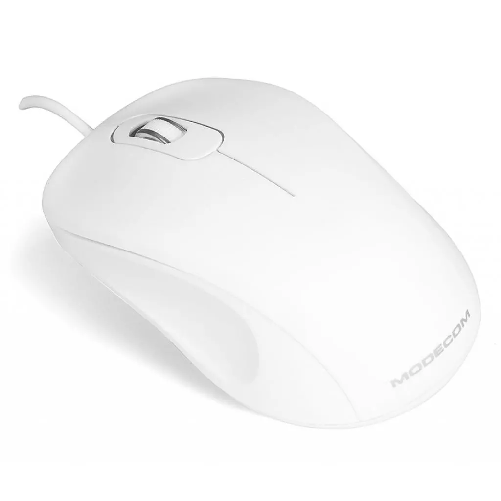 Мышка Modecom MC-M10 USB White (M-MC-0M10-200) - 2 Мышка Modecom MC-M10 USB White (M-MC-0M10-200) - 2