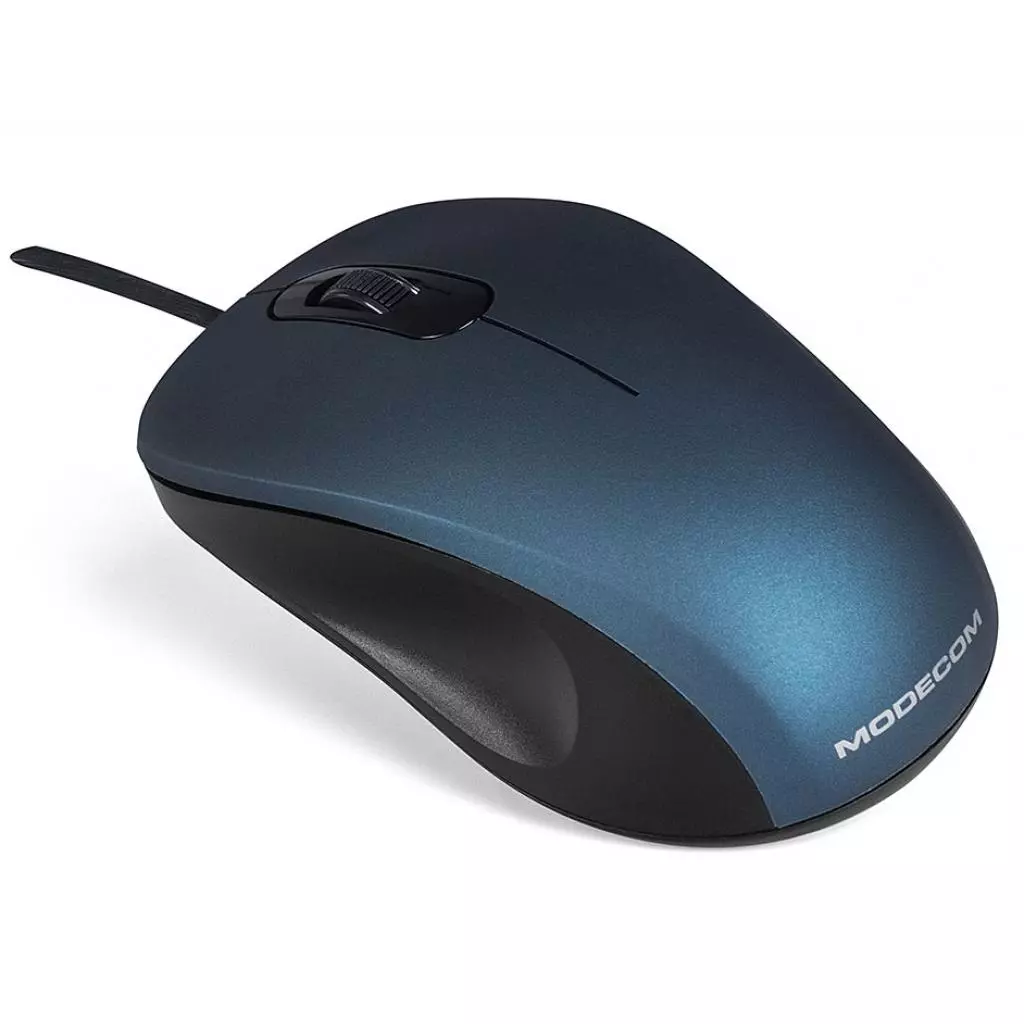 Мышка Modecom MC-M10 USB Blue (M-MC-0M10-400) - 2 Мышка Modecom MC-M10 USB Blue (M-MC-0M10-400) - 2