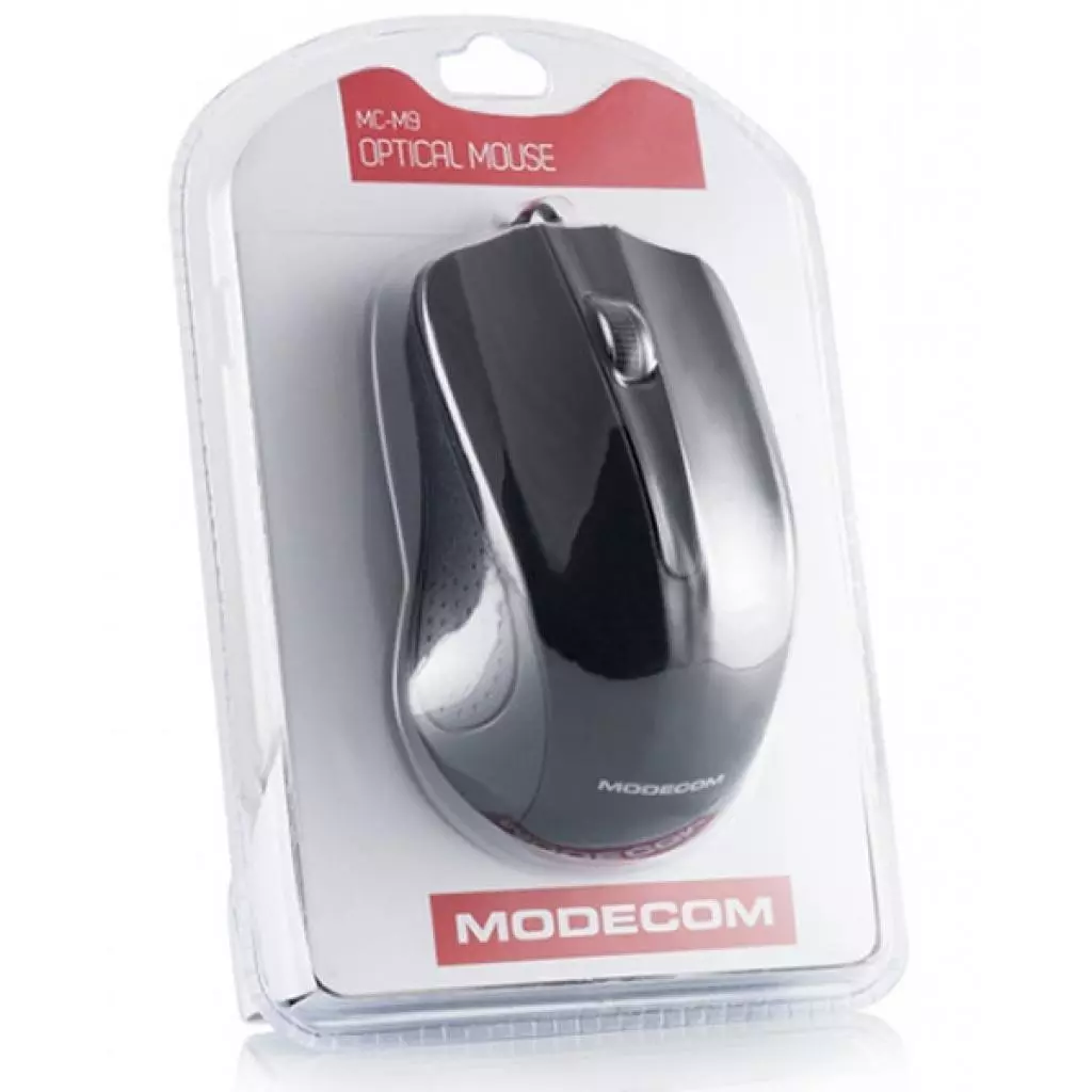Мышка Modecom MC-00M9 USB Black (M-MC-00M9-100) - 3 Мышка Modecom MC-00M9 USB Black (M-MC-00M9-100) - 3