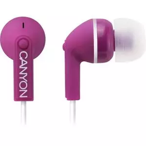 Наушники Canyon fashion earphones Purple (CNS-CEP01P)