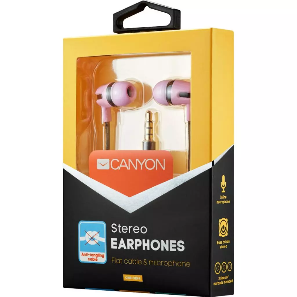 Наушники Canyon Rose (CNS-CEP4RO) - 2 Наушники Canyon Rose (CNS-CEP4RO) - 2