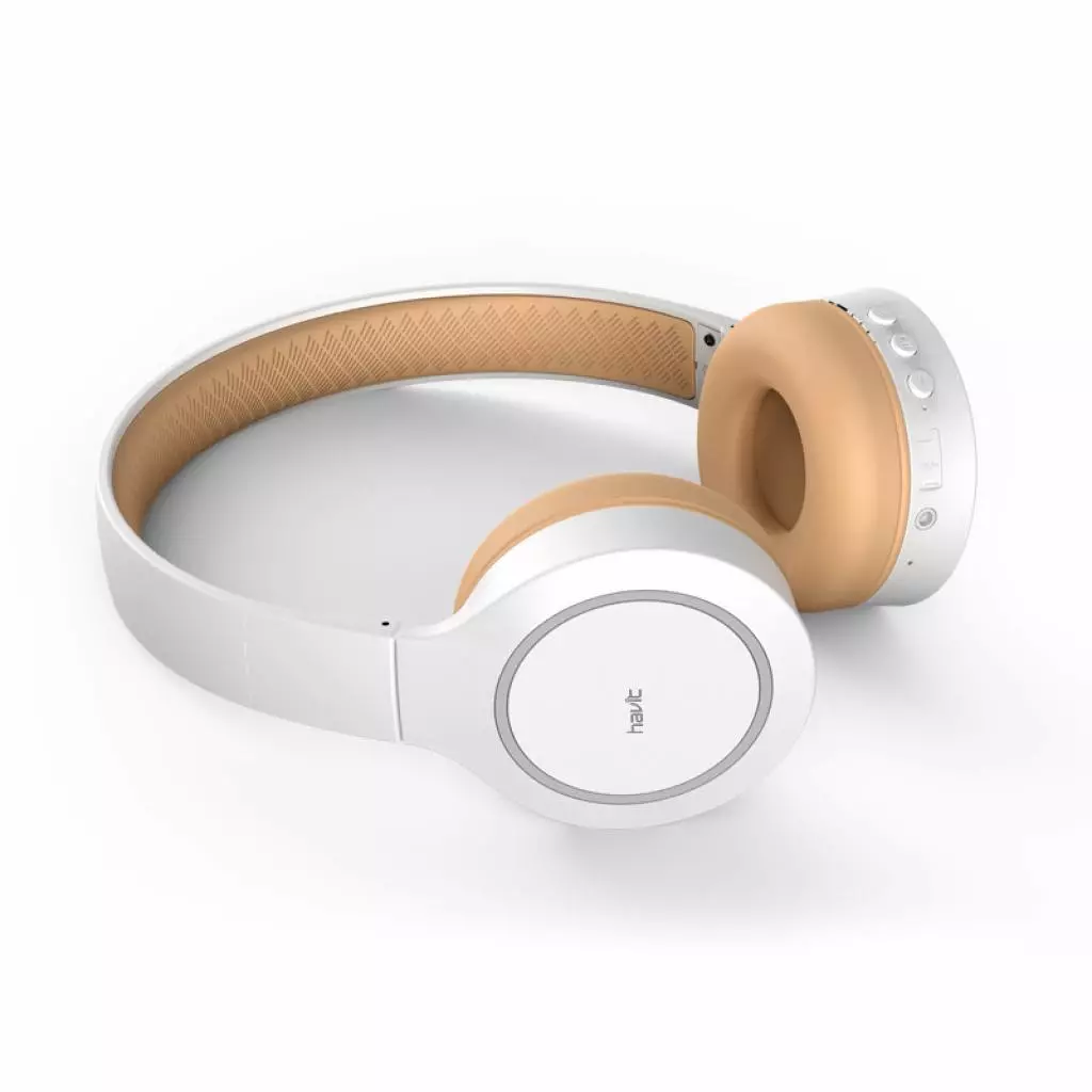 Наушники Havit HV-H2586BT White (24801) - 2 Наушники Havit HV-H2586BT White (24801) - 2