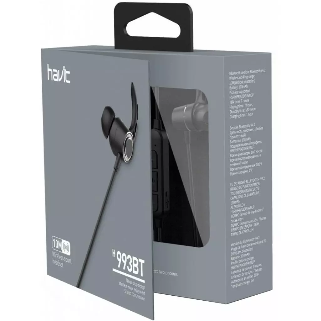 Наушники Havit HV-H993BT Black (25117) - 6 Наушники Havit HV-H993BT Black (25117) - 6