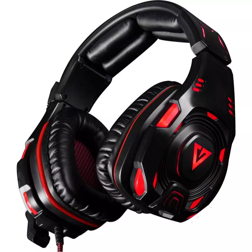 Наушники Modecom MC-832 Volcano Ghost Black-Red (S-MC-832-GHOST) - 3