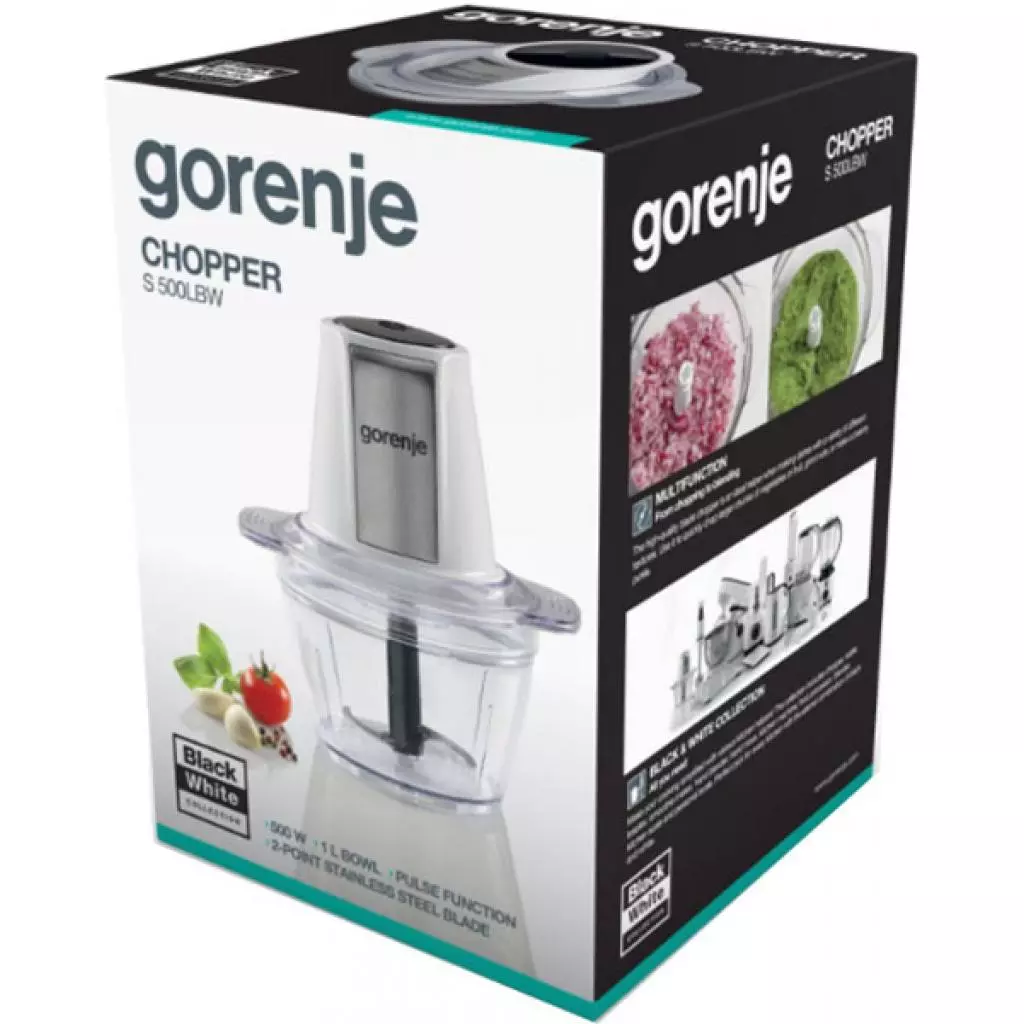 Измельчитель Gorenje S 500 LBW (S500LBW) - 2 Измельчитель Gorenje S 500 LBW (S500LBW) - 2