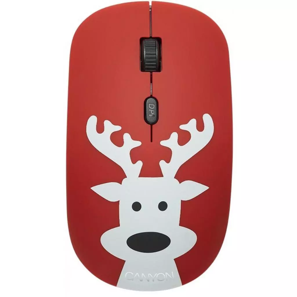 Мышка Canyon CND-CMSW401DR USB Black-Red (CND-CMSW401DR) - 1 Мышка Canyon CND-CMSW401DR USB Black-Red (CND-CMSW401DR) - 1