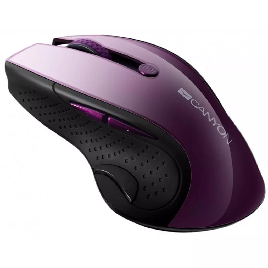 Мышка Canyon CNS-CMSW01P Wireless Purple/Black (CNS-CMSW01P) - 2 Мышка Canyon CNS-CMSW01P Wireless Purple/Black (CNS-CMSW01P) - 2