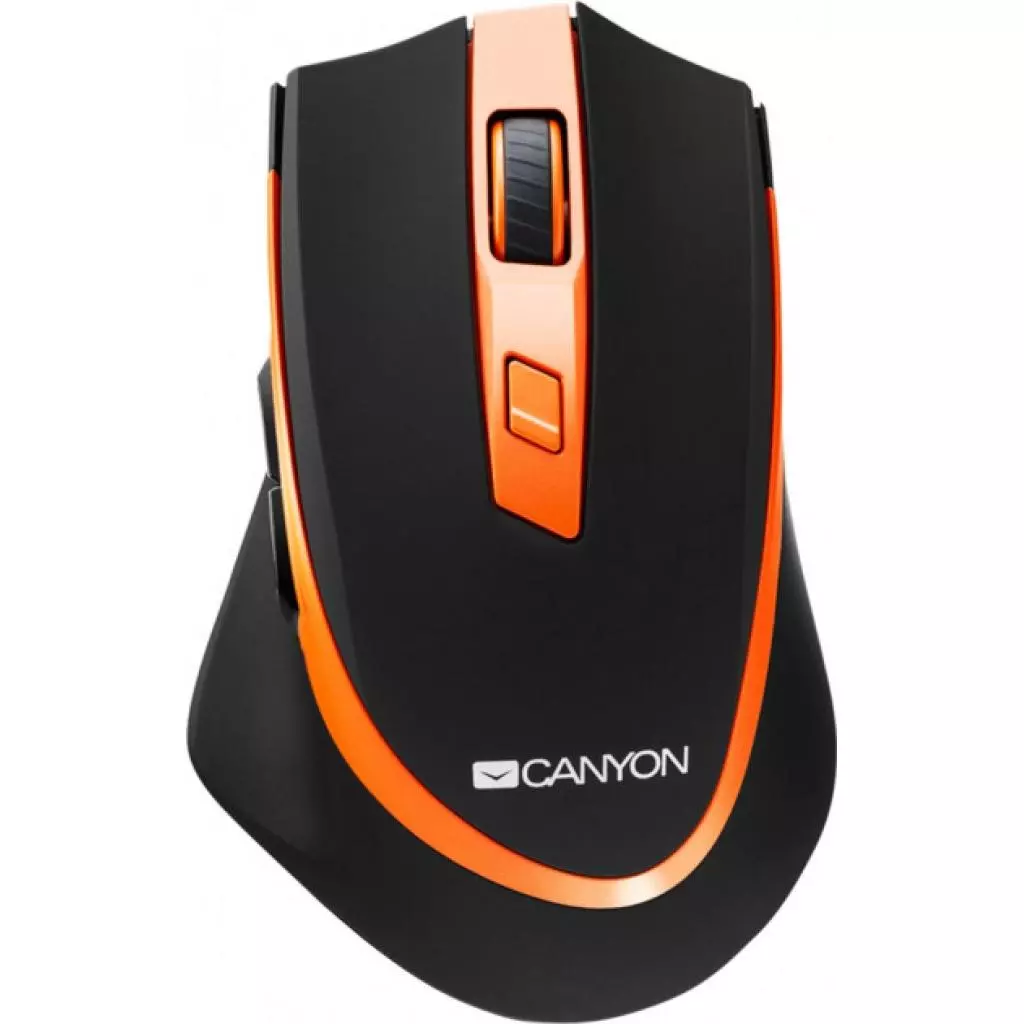 Мышка Canyon CNS-CMSW13BO Wireless Black-Orange (CNS-CMSW13BO) - 1 Мышка Canyon CNS-CMSW13BO Wireless Black-Orange (CNS-CMSW13BO) - 1