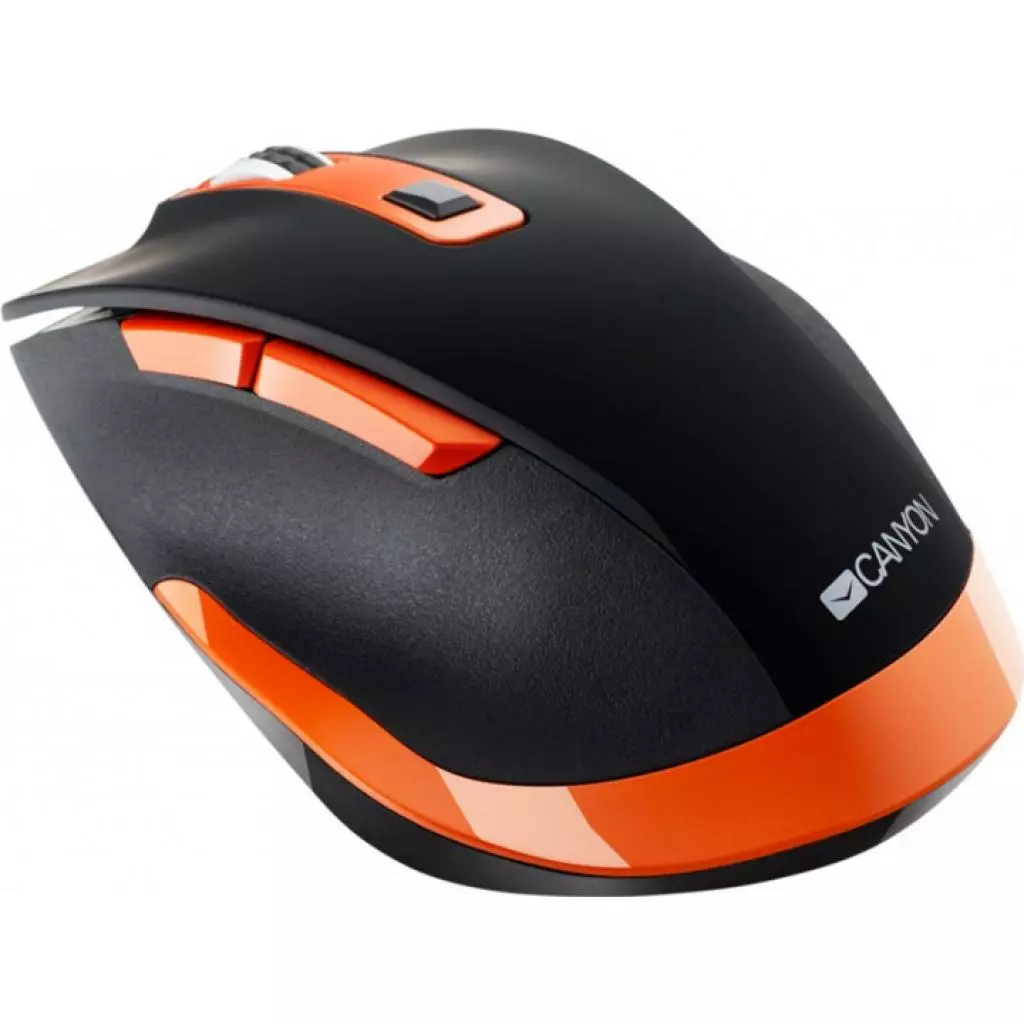 Мышка Canyon CNS-CMSW14BO Wireless Black-Orange (CNS-CMSW14BO) - 2 Мышка Canyon CNS-CMSW14BO Wireless Black-Orange (CNS-CMSW14BO) - 2