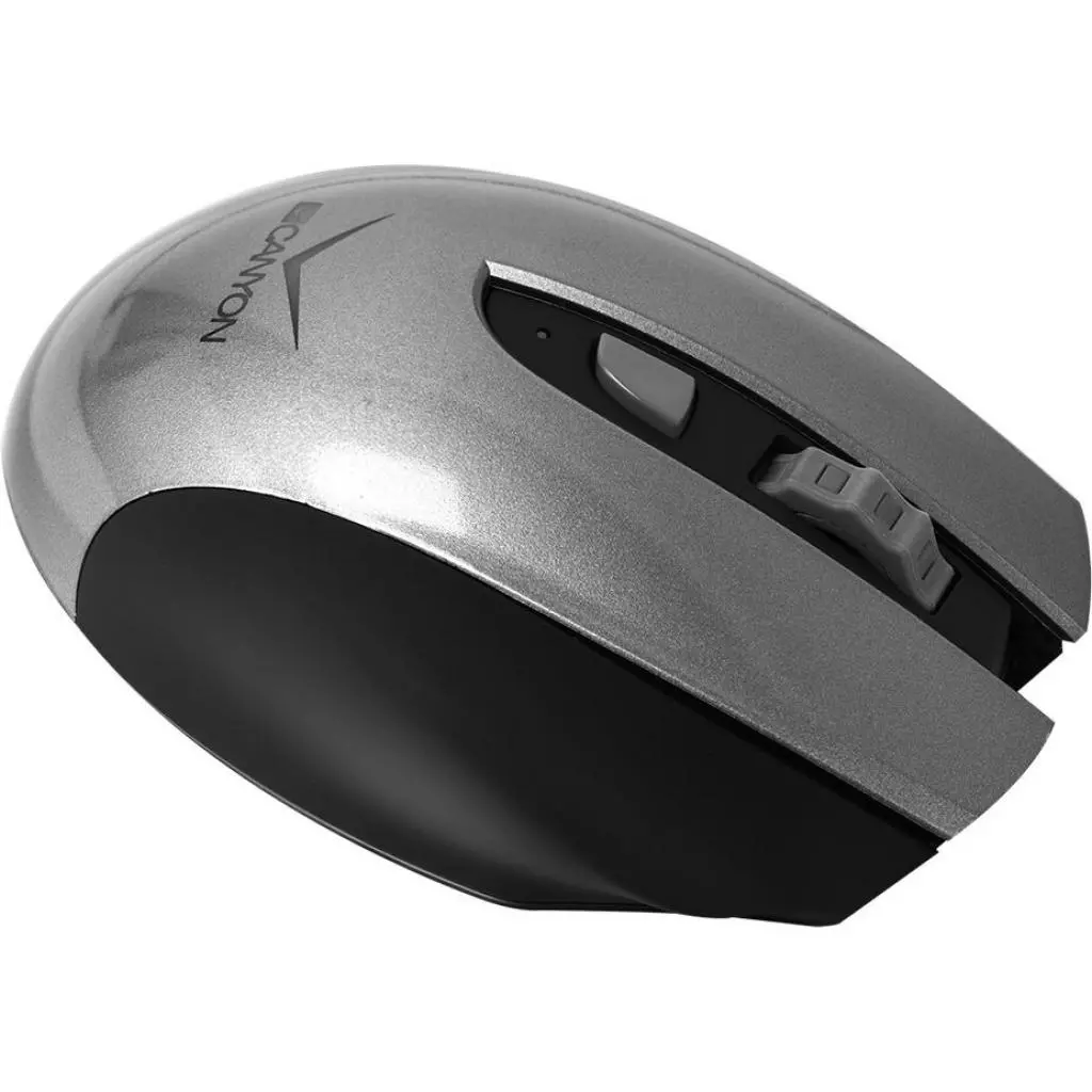 Мышка Canyon CNS-CMSW7G Wireless Black-Silver (CNS-CMSW7G) - 2