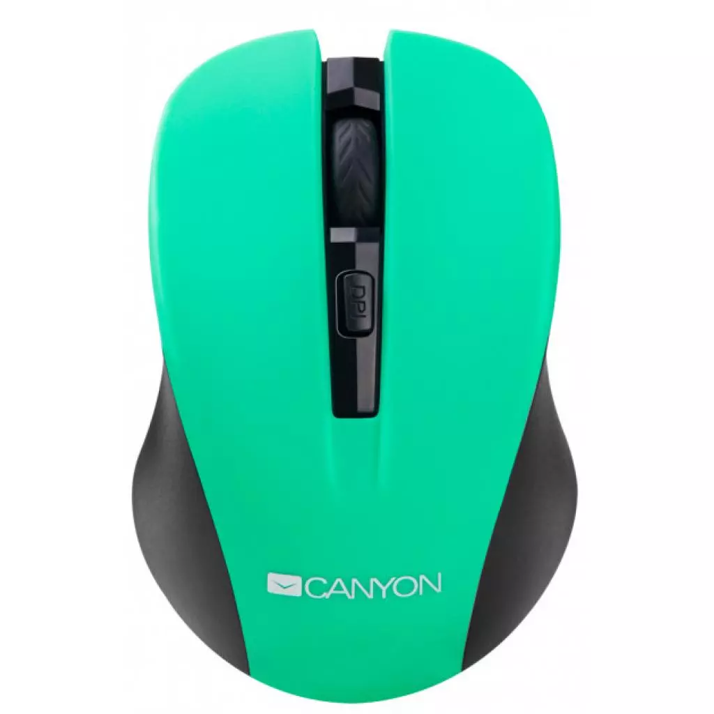 Мышка Canyon CNE-CMSW1GR Wireless Black-Green (CNE-CMSW1GR) - 1 Мышка Canyon CNE-CMSW1GR Wireless Black-Green (CNE-CMSW1GR) - 1