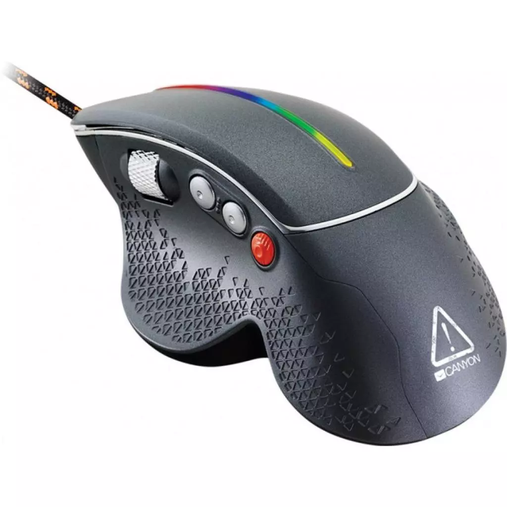 Мышка Canyon Apstar USB Black (CND-SGM12RGB) - 2 Мышка Canyon Apstar USB Black (CND-SGM12RGB) - 2