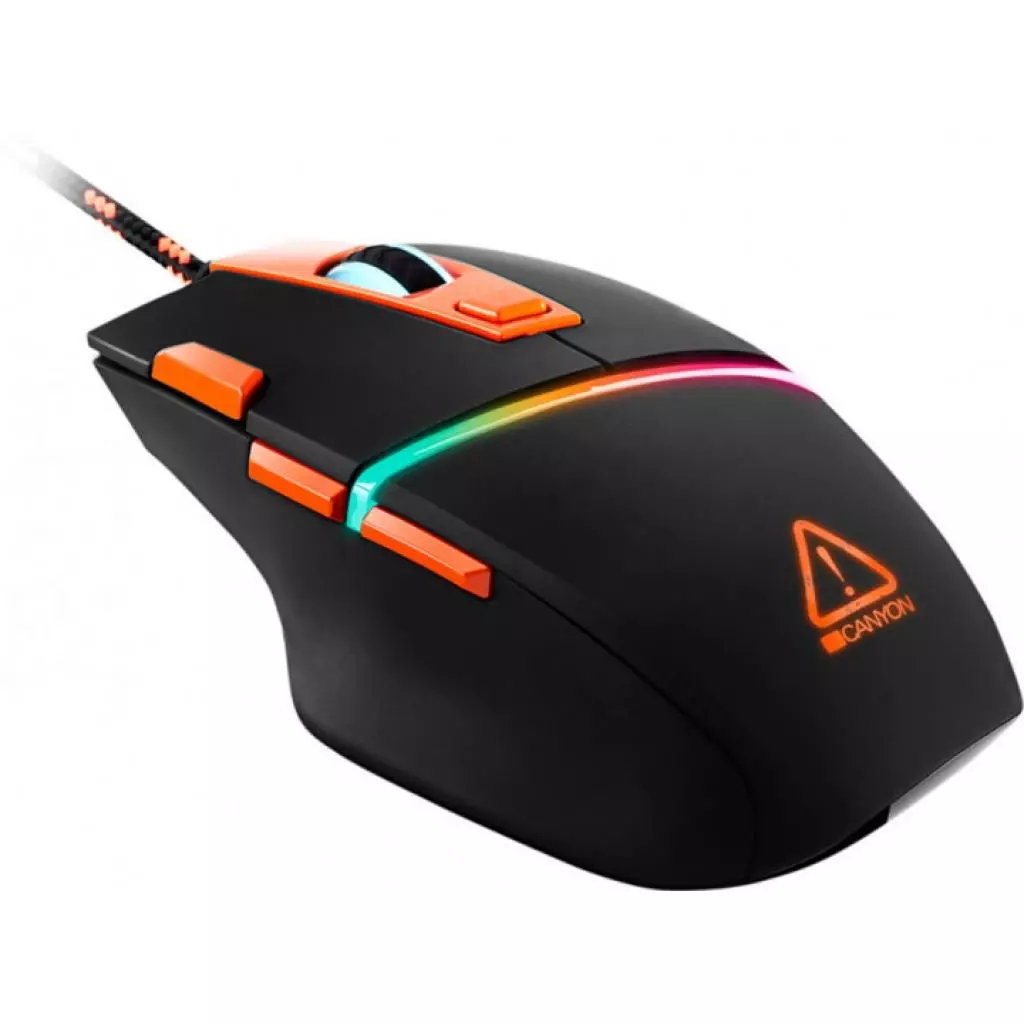 Мышка Canyon Sulaco USB Black (CND-SGM04RGB) - 2 Мышка Canyon Sulaco USB Black (CND-SGM04RGB) - 2