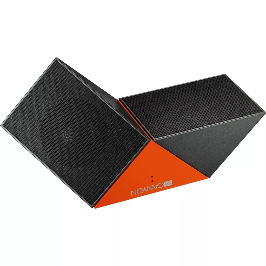 Акустическая система Canyon Transformer Portable Bluetooth Speaker Black-Orange (CNS-CBTSP4BO) - 3 Акустическая система Canyon Transformer Portable Bluetooth Speaker Black-Orange (CNS-CBTSP4BO) - 3