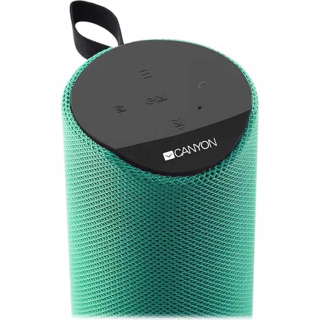 Акустическая система Canyon Portable Bluetooth Speaker Green (CNS-CBTSP5G) - 2