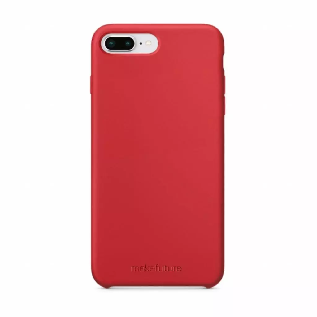 Чехол для моб. телефона MakeFuture Apple iPhone 7 Plus/8 Plus Silicone Red (MCS-AI7P/8PRD) - 1 Чехол для моб. телефона MakeFuture Apple iPhone 7 Plus/8 Plus Silicone Red (MCS-AI7P/8PRD) - 1