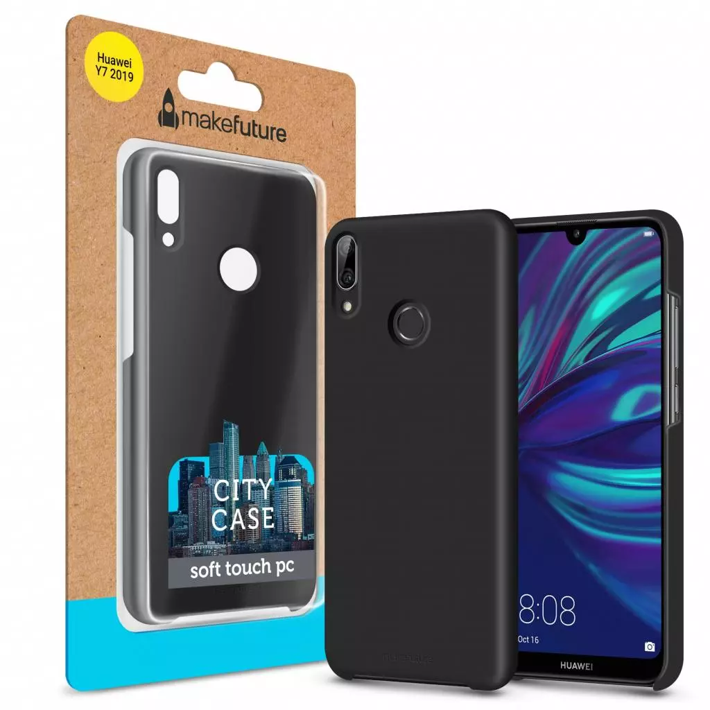 Чехол для моб. телефона MakeFuture City Case (PC) Huawei Y7 2019 Black (MCC-HUY719BK) - 3 Чехол для моб. телефона MakeFuture City Case (PC) Huawei Y7 2019 Black (MCC-HUY719BK) - 3