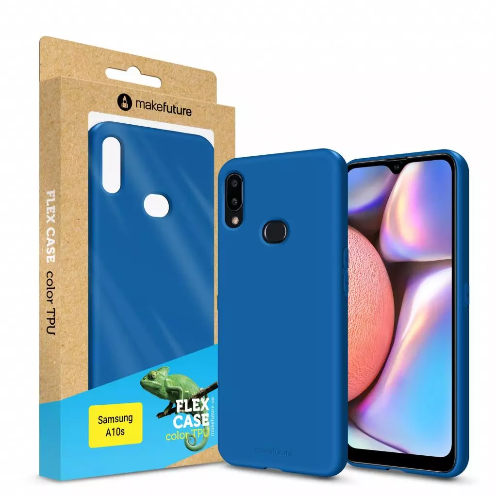 Чехол для моб. телефона MakeFuture Flex Case (Soft-touch TPU) Samsung A10s Blue (MCF-SA10SBL) - 3 Чехол для моб. телефона MakeFuture Flex Case (Soft-touch TPU) Samsung A10s Blue (MCF-SA10SBL) - 3