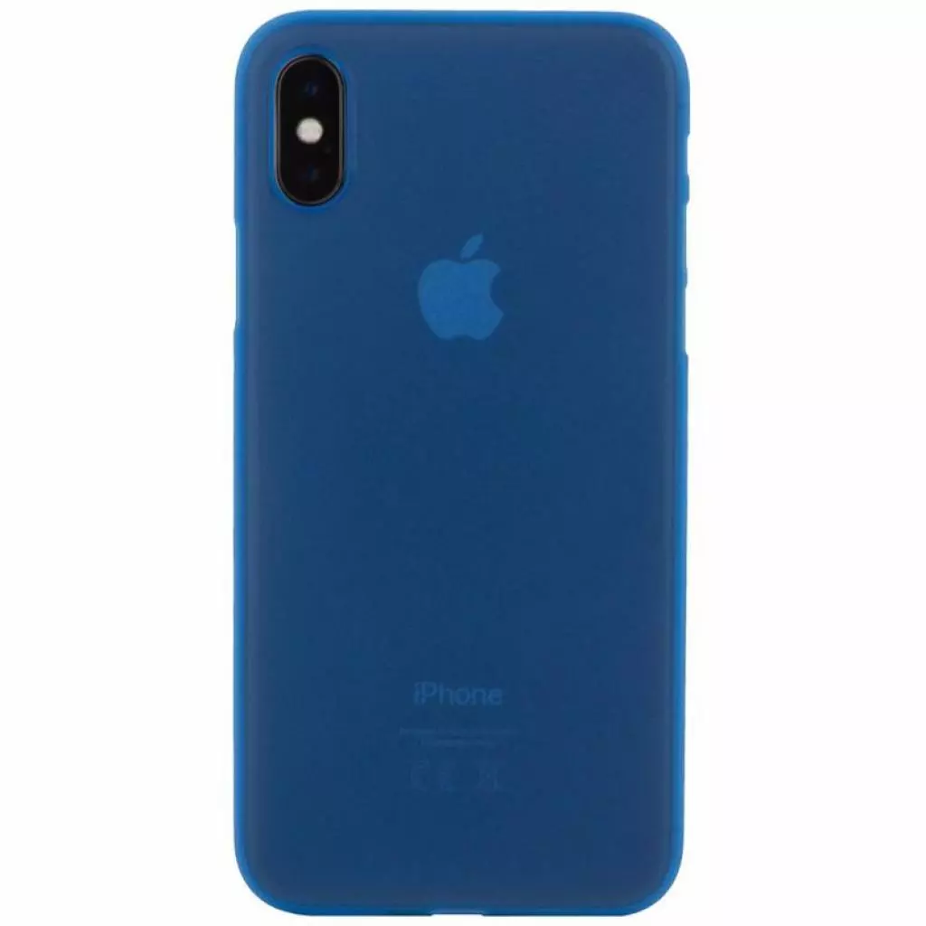 Чехол для моб. телефона MakeFuture Ice Case (PP) Apple iPhone X/XS Blue (MCI-AIX/XSBL)