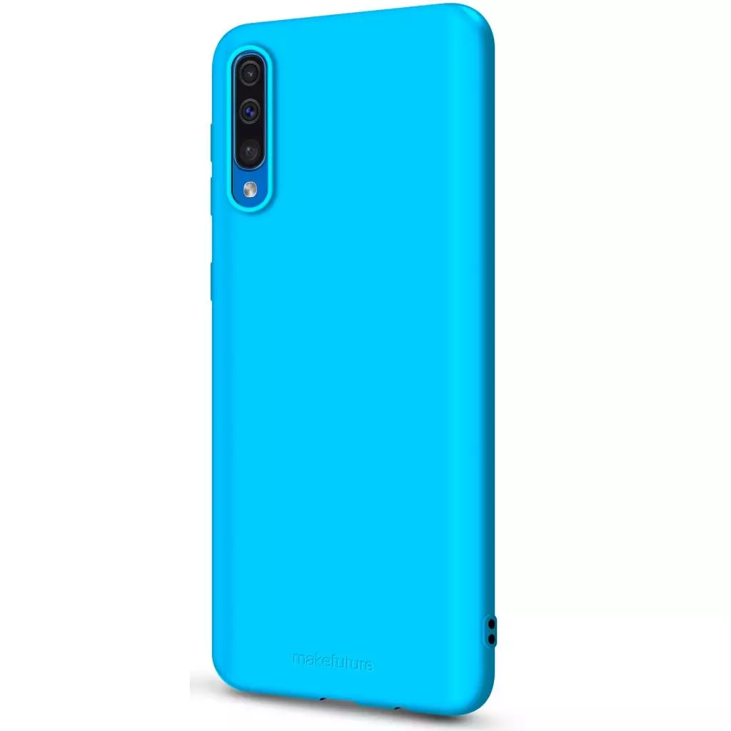 Чехол для моб. телефона MakeFuture Skin Case Samsung A50 Light Blue (MCK-SA505LB) - 1
