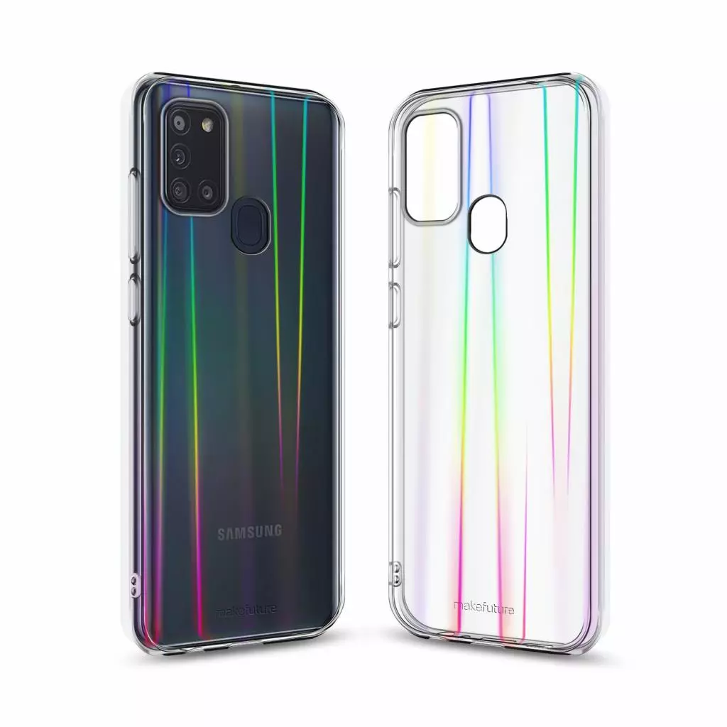 Чехол для моб. телефона MakeFuture Samsung A21s Rainbow (PC + TPU) (MCR-SA21S)