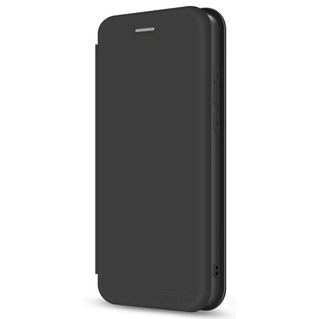 Чехол для моб. телефона MakeFuture Xiaomi Redmi 9 Flip (Soft-Touch PU) Black (MCP-XR9BK)