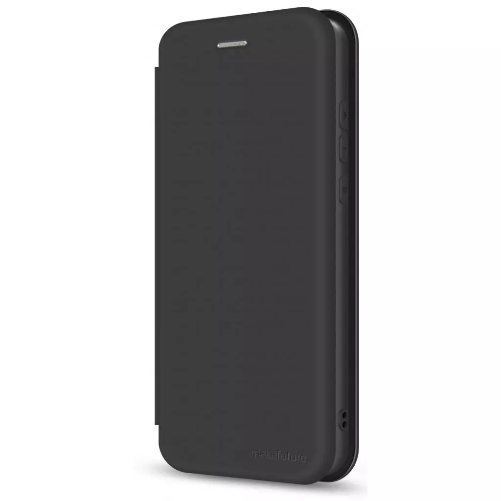 Чехол для моб. телефона MakeFuture Xiaomi Redmi 9A Flip (Soft-Touch PU) Black (MCP-XR9ABK)
