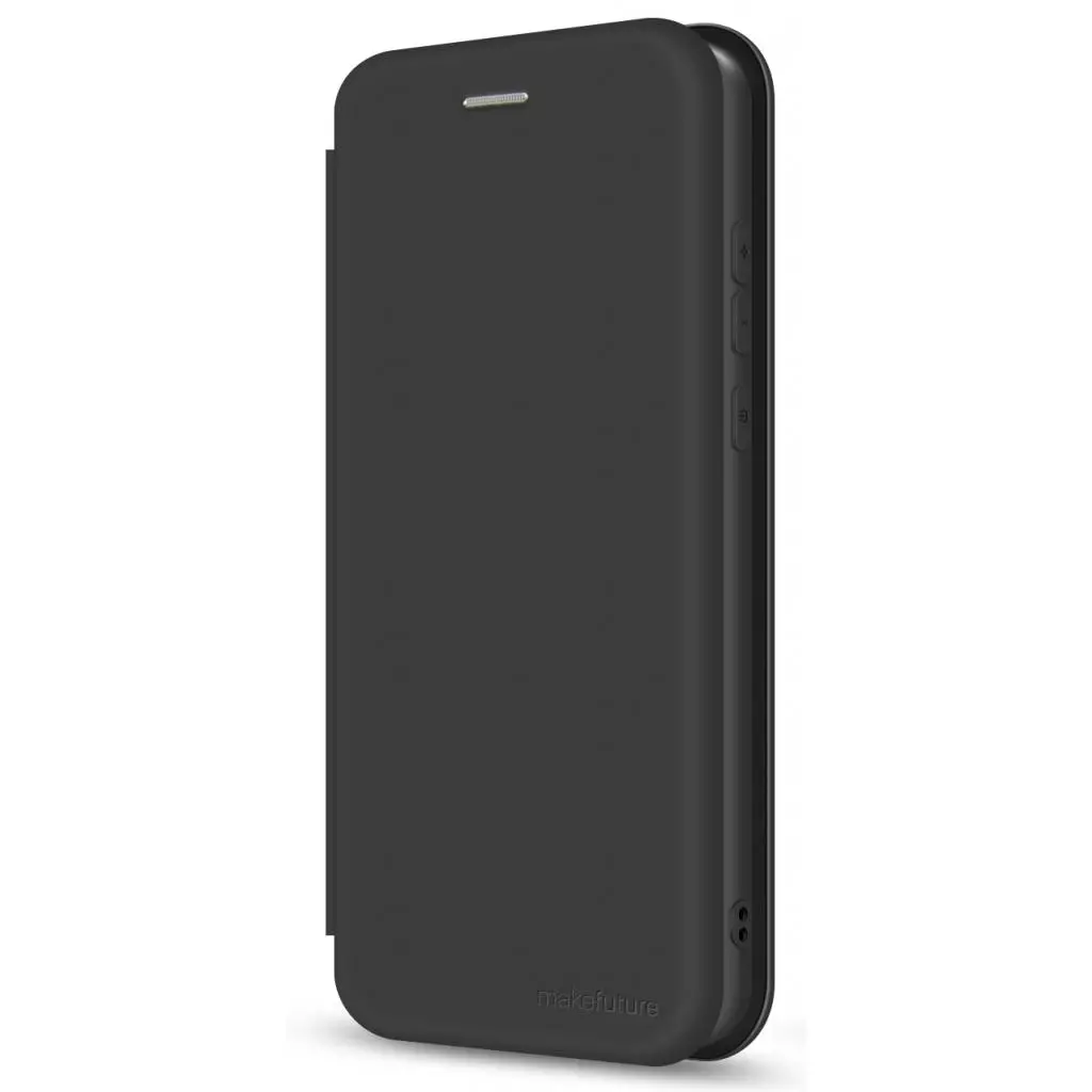 Чехол для моб. телефона MakeFuture Xiaomi Redmi Note 9 Flip (Soft-Touch PU) Black (MCP-XRN9BK)