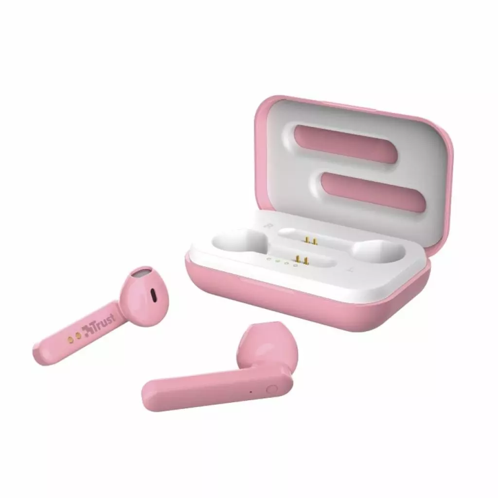 Наушники Trust Primo Touch True Wireless Mic Pink (23782) - 5 Наушники Trust Primo Touch True Wireless Mic Pink (23782) - 5