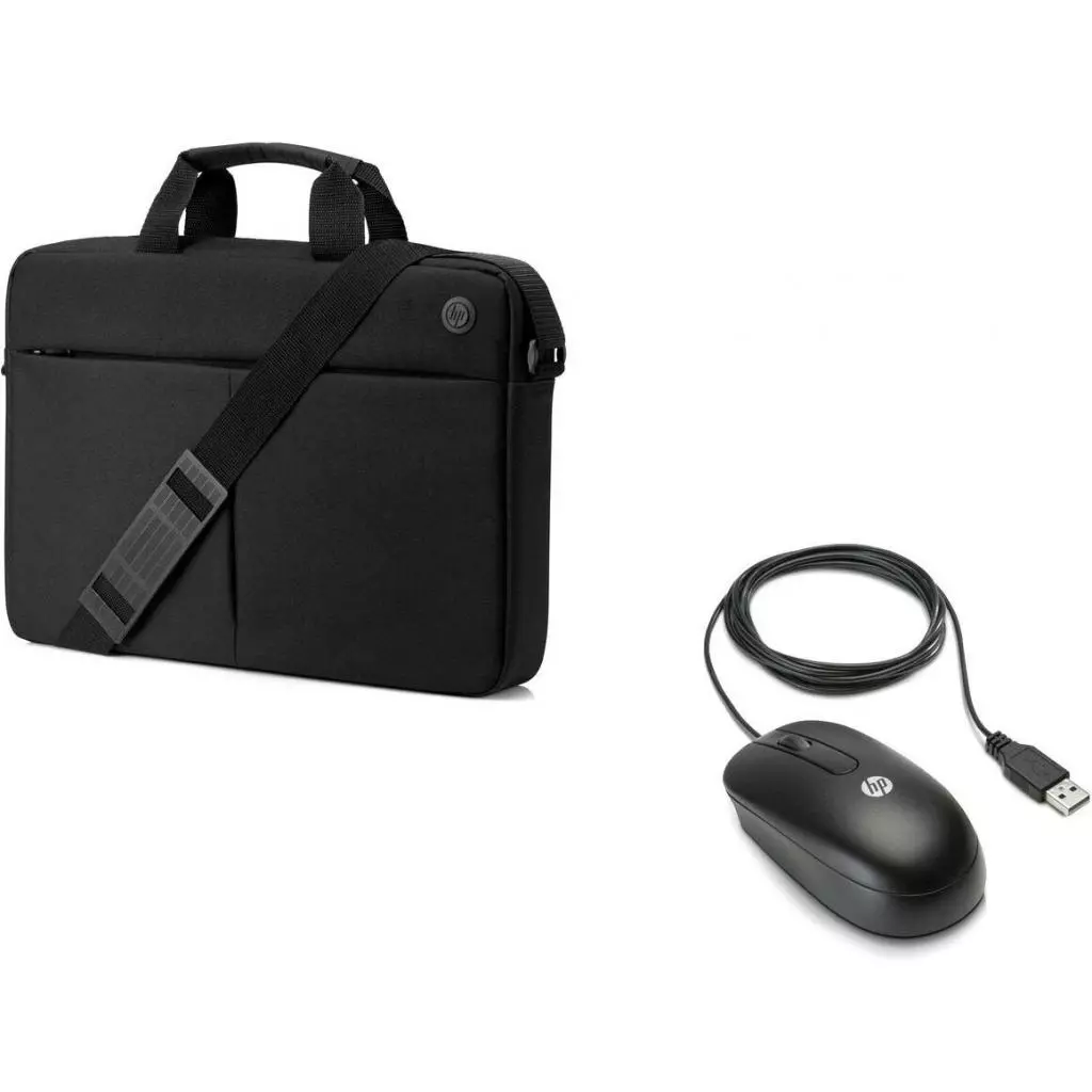 Сумка для ноутбука HP 15.6" Prelude TL w Mouse Kit (2MW64AA) - 1 Сумка для ноутбука HP 15.6" Prelude TL w Mouse Kit (2MW64AA) - 1