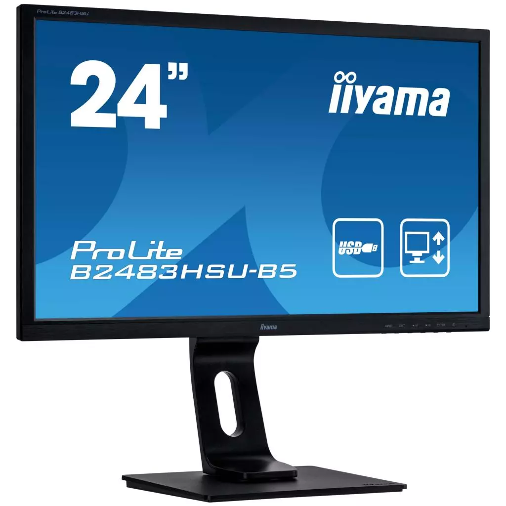 Монитор iiyama B2483HSU-B5 - 1 Монитор iiyama B2483HSU-B5 - 1