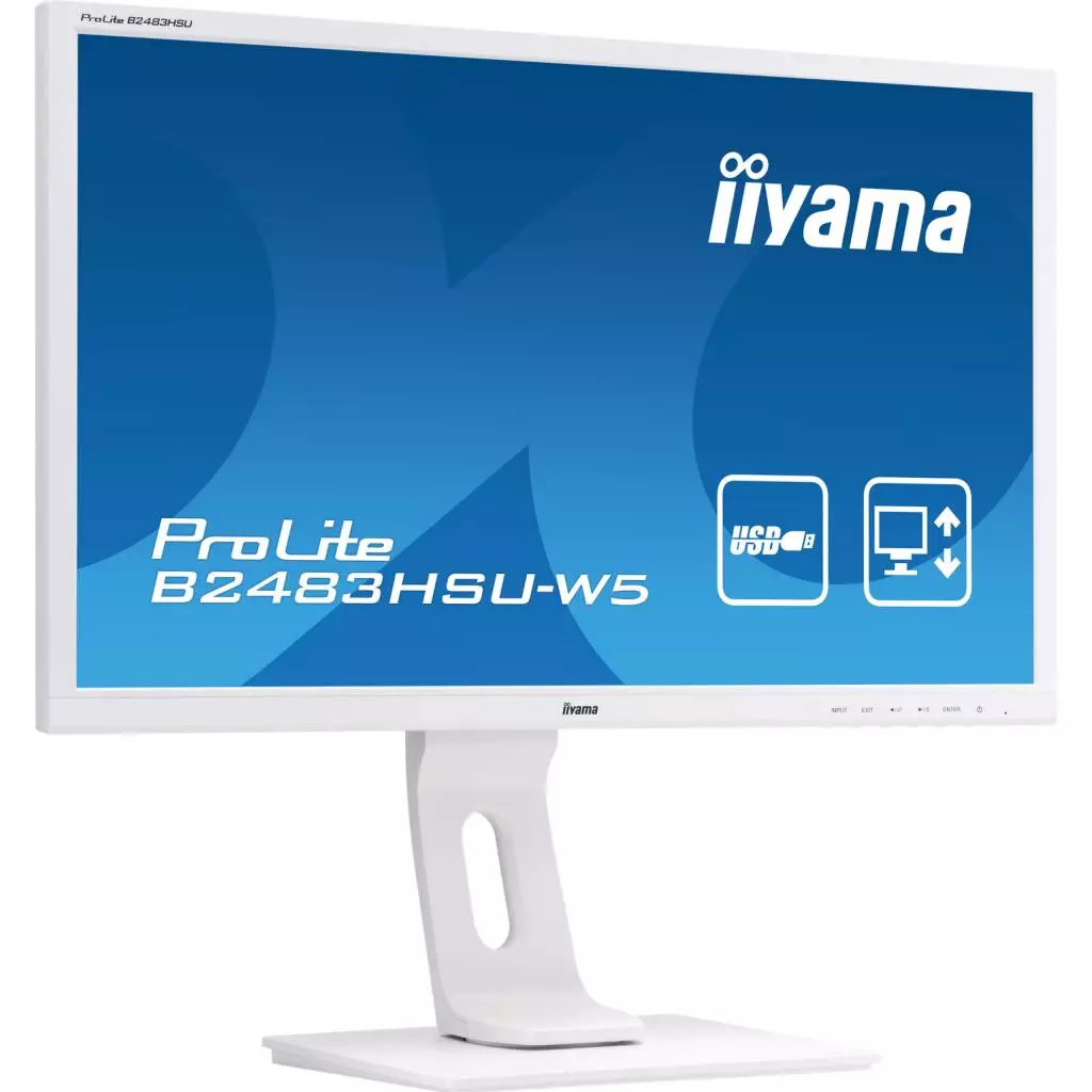 Монитор iiyama B2483HSU-W5 - 1 Монитор iiyama B2483HSU-W5 - 1