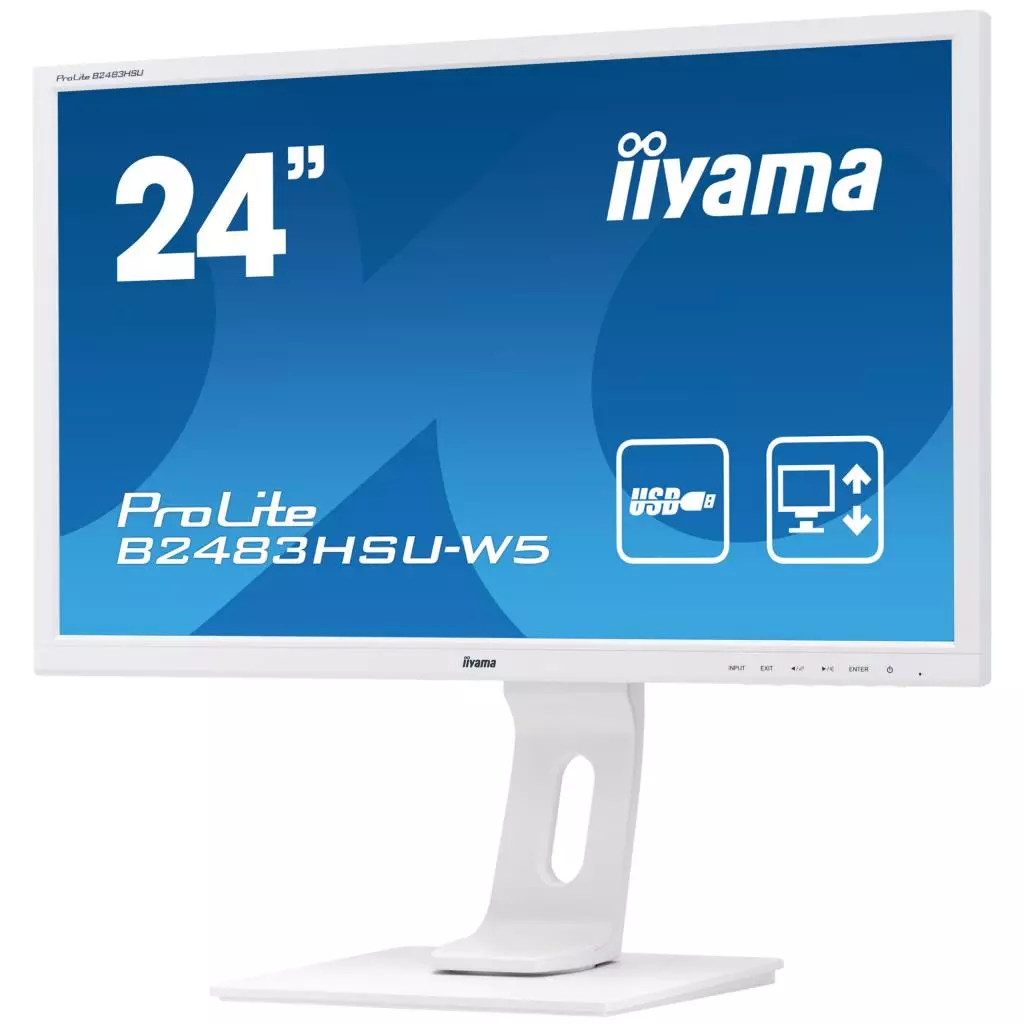 Монитор iiyama B2483HSU-W5 - 2 Монитор iiyama B2483HSU-W5 - 2