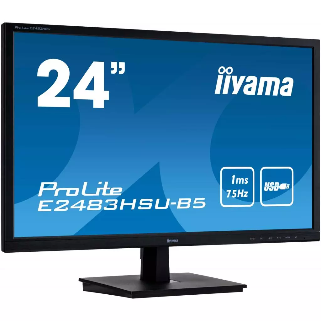 Монитор iiyama E2483HSU-B5 - 1 Монитор iiyama E2483HSU-B5 - 1