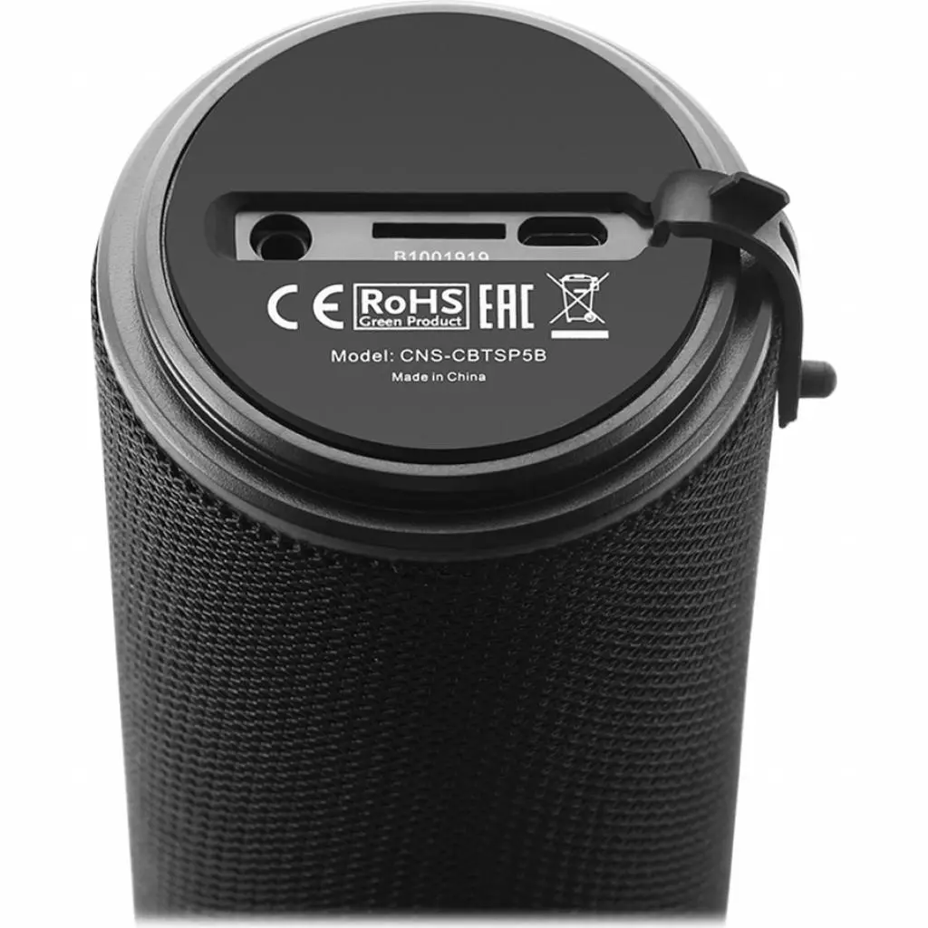 Акустическая система Canyon Portable Bluetooth Speaker Black (CNS-CBTSP5B) - 3