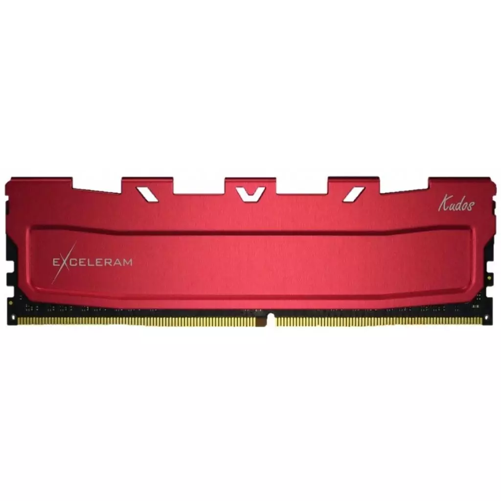 Модуль памяти для компьютера DDR4 16GB 3466 MHz Red Kudos eXceleram (EKRED4163418A) - 1 Модуль памяти для компьютера DDR4 16GB 3466 MHz Red Kudos eXceleram (EKRED4163418A) - 1