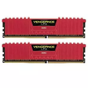 Модуль памяти для компьютера DDR4 32GB (2x16GB) 3200 MHz Vengeance LPX Red Corsair (CMK32GX4M2B3200C16R)