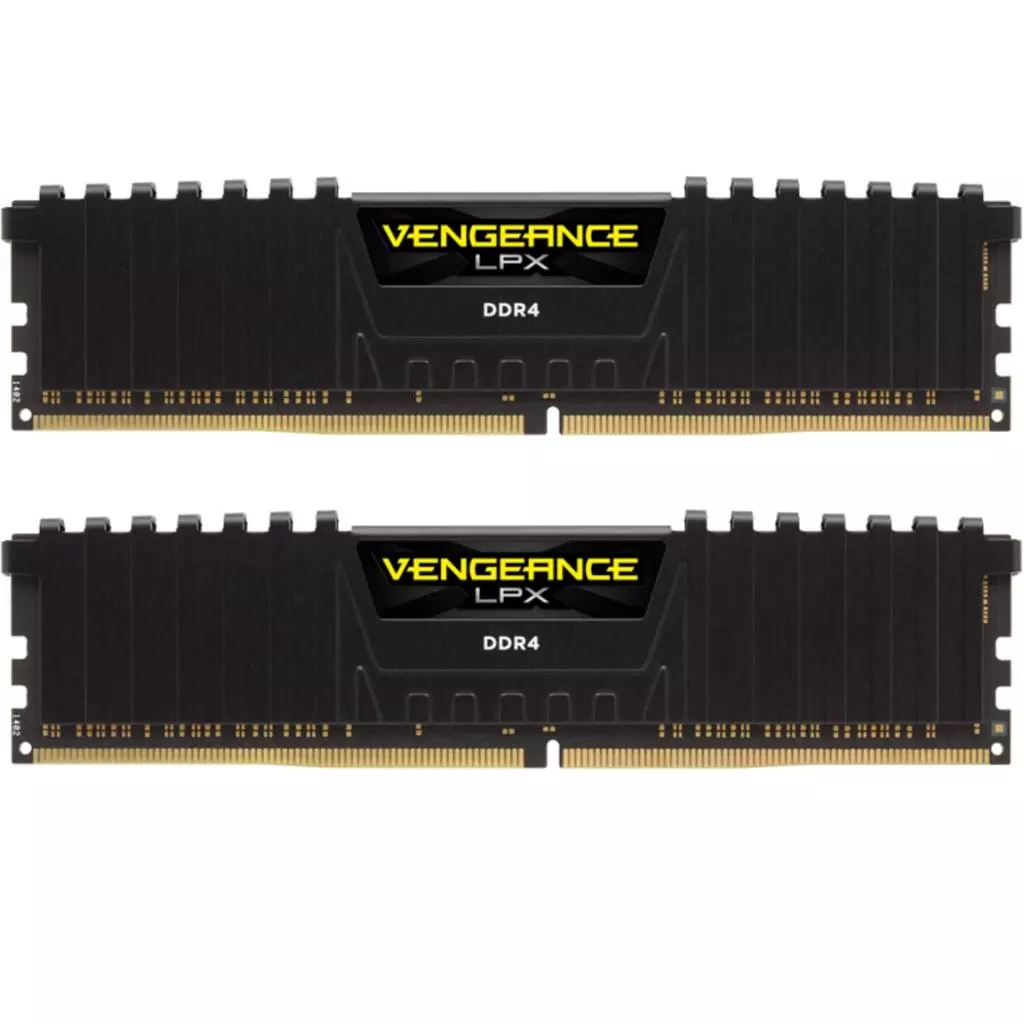 Модуль памяти для компьютера DDR4 32GB (2x16GB) 3200 MHz Vengeance LPX Black Corsair (CMK32GX4M2D3200C16)