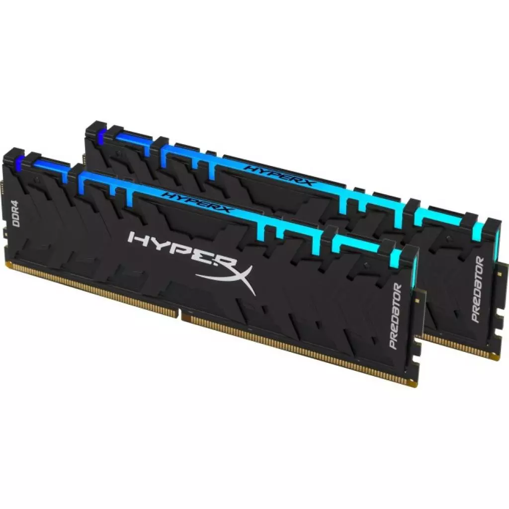 Модуль памяти для компьютера DDR4 16GB (2x8GB) 4000 MHz XMP HyperX Predator RGB Kingston Fury (ex.HyperX) (HX440C19PB4AK2/16) - 1 Модуль памяти для компьютера DDR4 16GB (2x8GB) 4000 MHz XMP HyperX Predator RGB Kingston Fury (ex.HyperX) (HX440C19PB4AK2/16) - 1