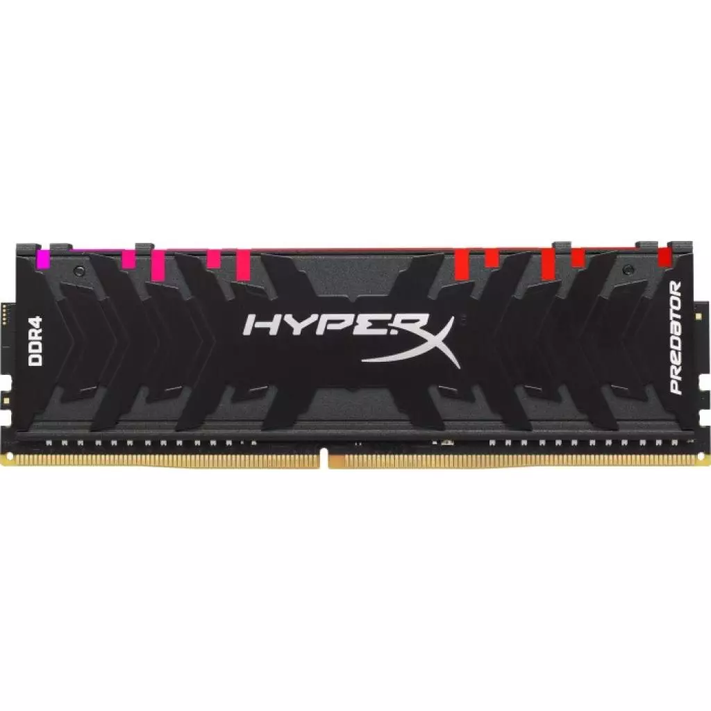 Модуль памяти для компьютера DDR4 8GB 4000 MHz XMP HyperX Predator RGB Kingston Fury (ex.HyperX) (HX440C19PB4A/8)