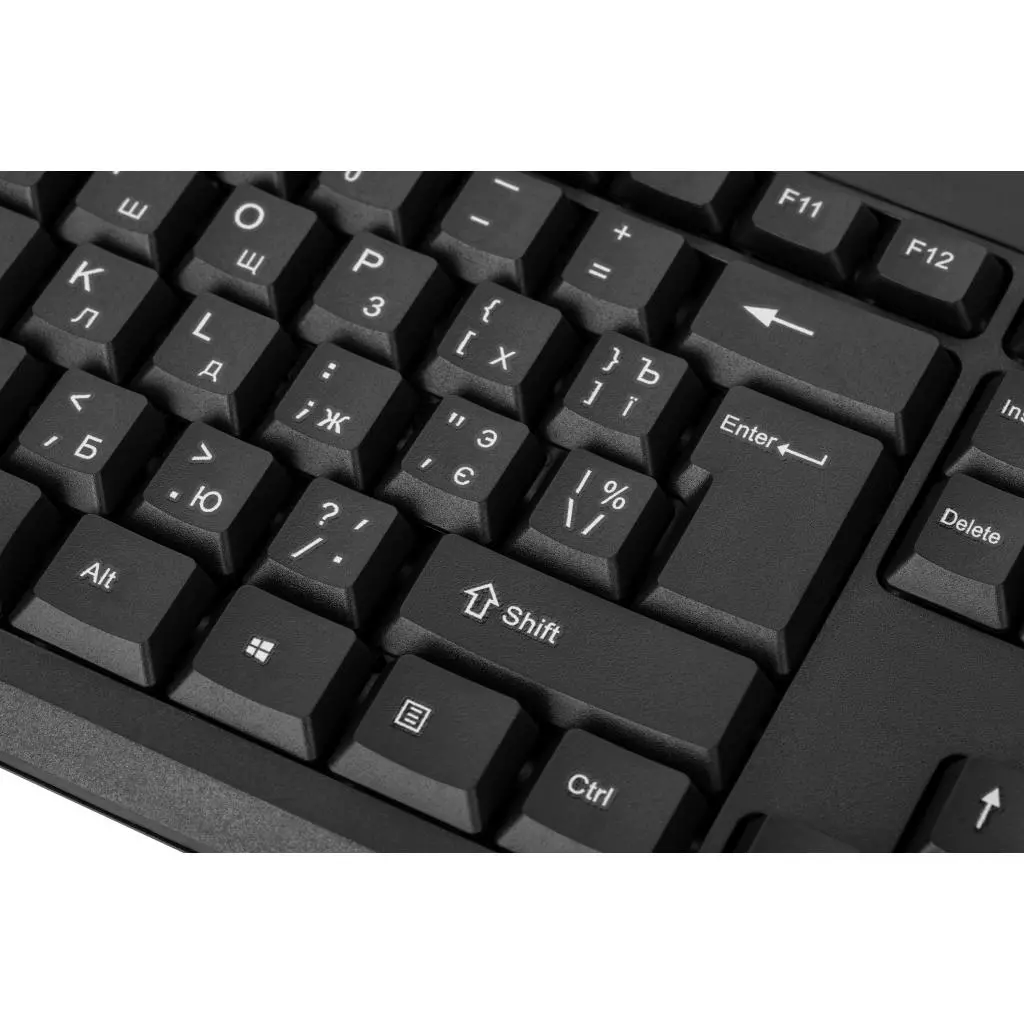 Комплект 2E MK401 USB Black (2E-MK401UB) - 7 Комплект 2E MK401 USB Black (2E-MK401UB) - 7