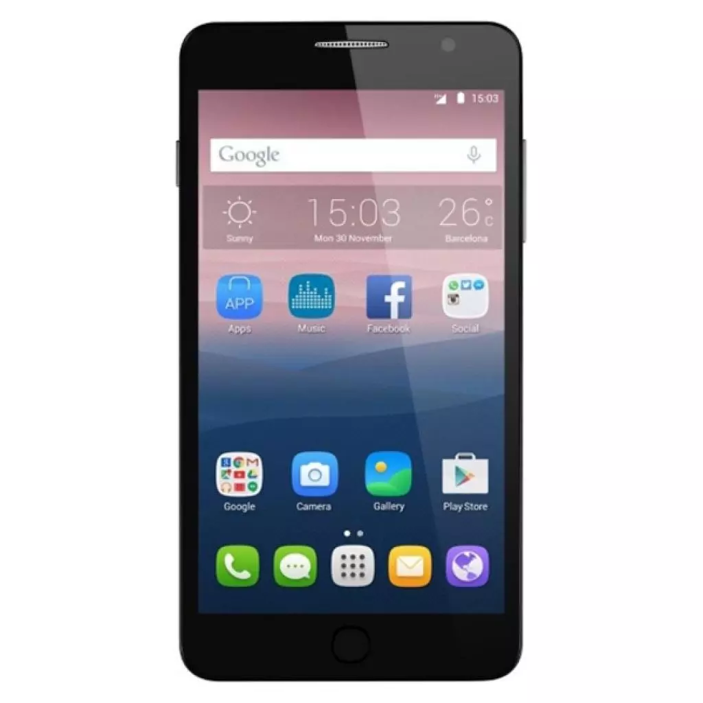 Мобильный телефон ALCATEL ONETOUCH 5022D Pop Star Soft Slate (4894461334691)
